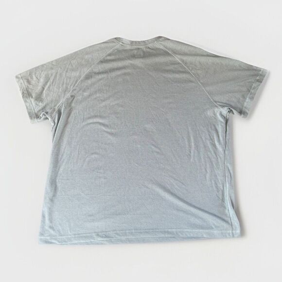 RIDGECUT Toughwear Mens 2XL Performance Shirt Blue Wicking Crew Short Sleeve Tee - Picture 3 of 5